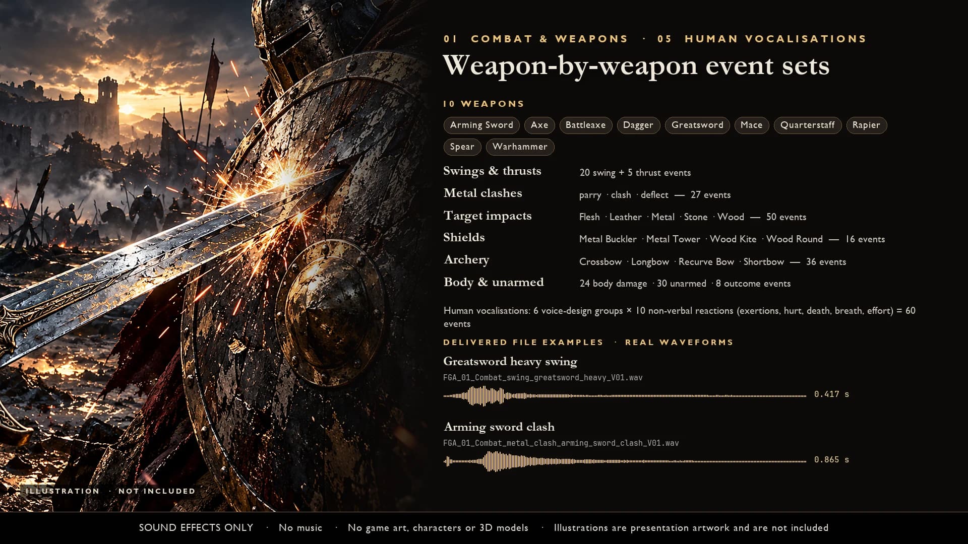 Ultra Fantasy RPG Sound Effects: Combat & Weapons