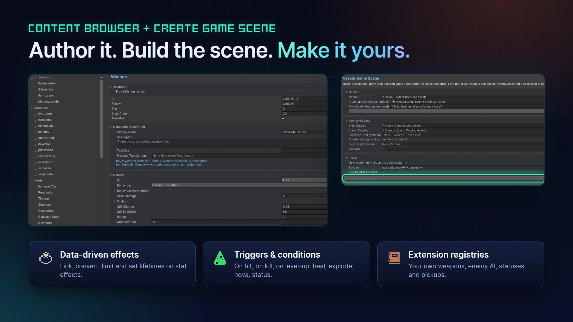 Survivor Roguelite Maker: Make it yours
